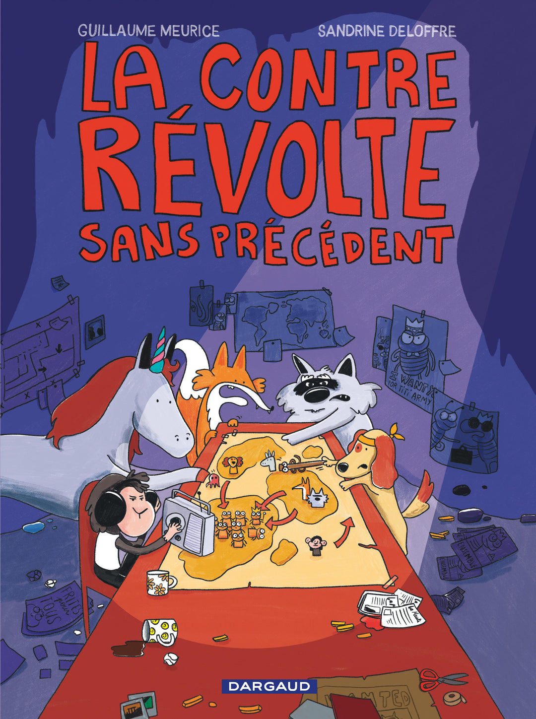 La révolte sans précédent tome 2 par Guillaume Meurice et Sandrine Deloffre (Pré-commande : livraison 19/09)