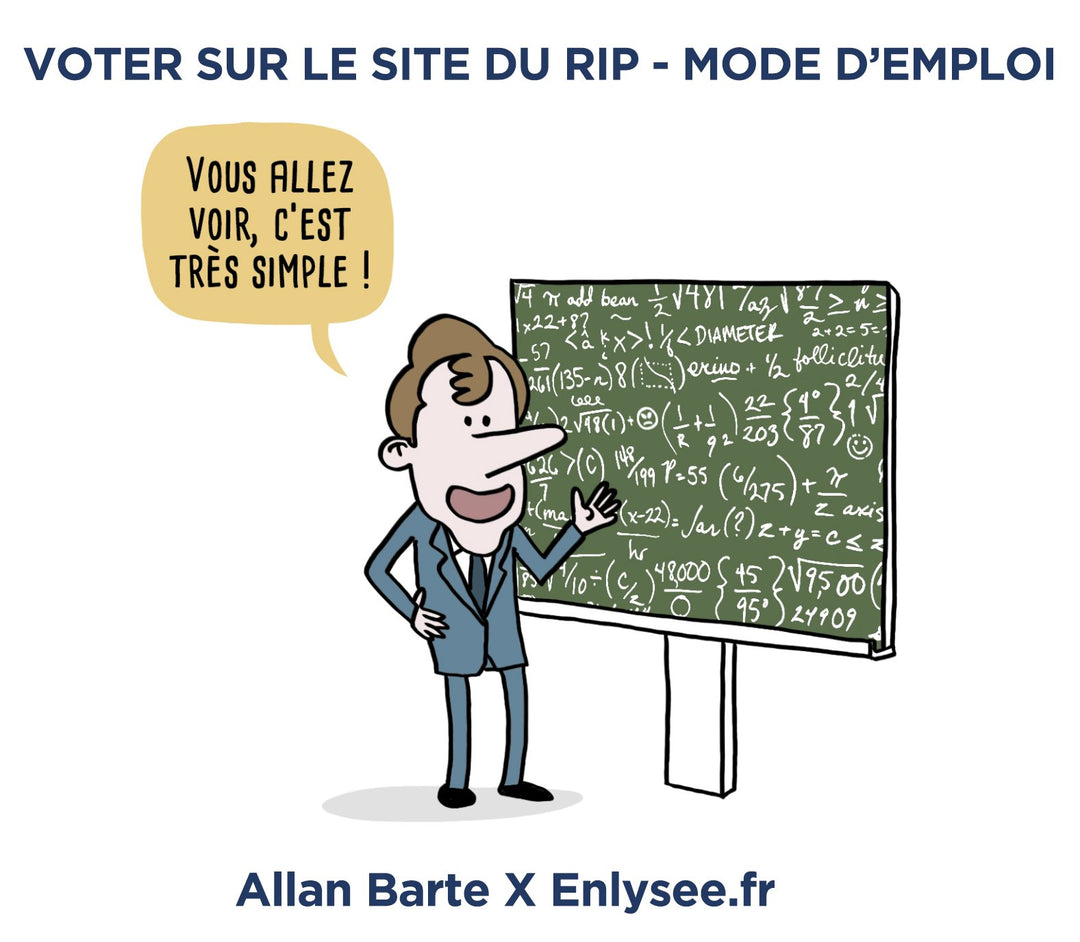 Guide pour voter sur le site du RIP avec Allan Barte ! - Enlysée, la boutique officielle du ruissellement