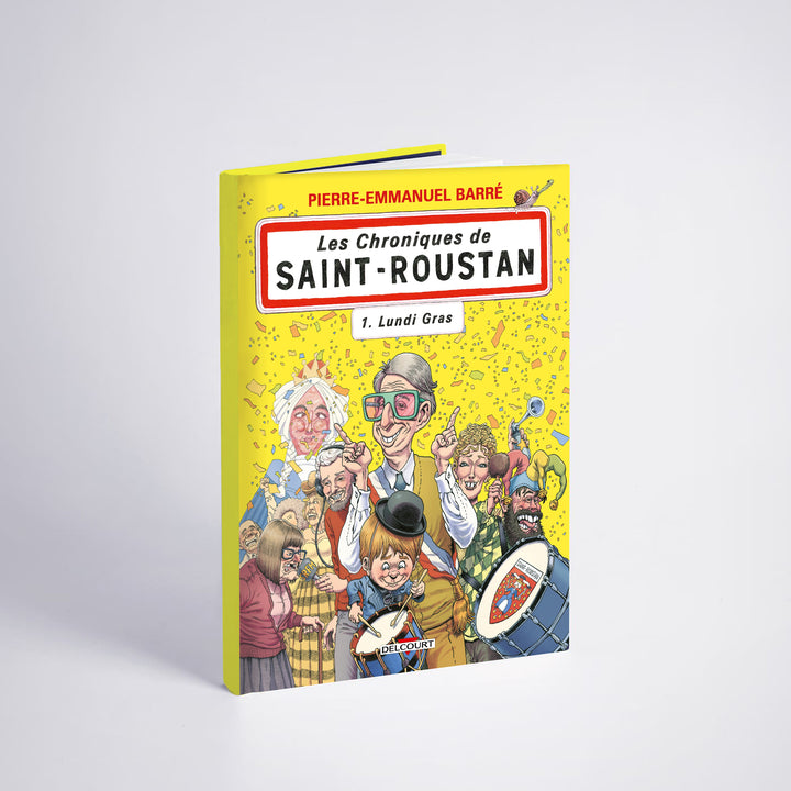 Couverture du Tome 1 de la BD St-Roustan par Pierre-Emmanuel Barré