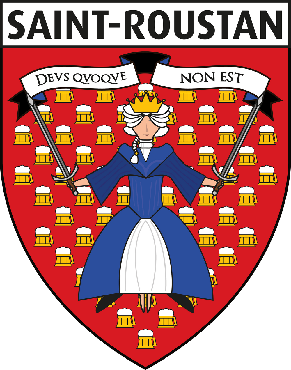 Blason de saint-Roustan