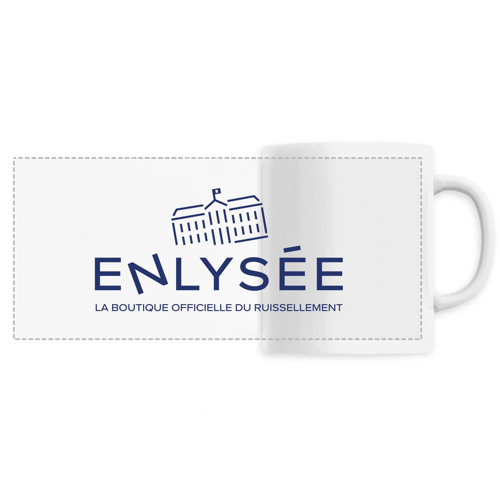 mug avec logo enlysée déplié