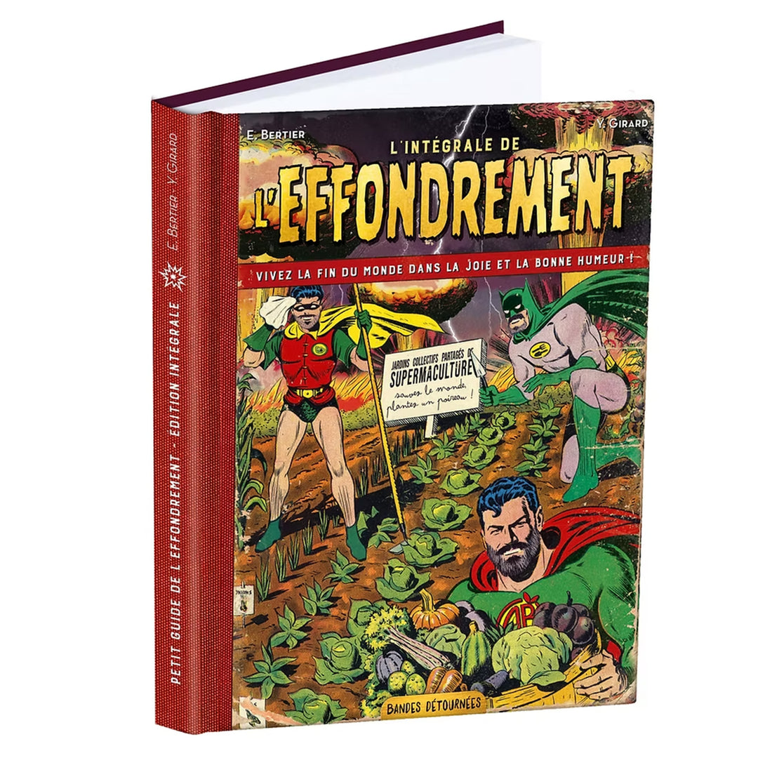 Mockup de la BD L'intégral de l'effondrement par Bandes détournées