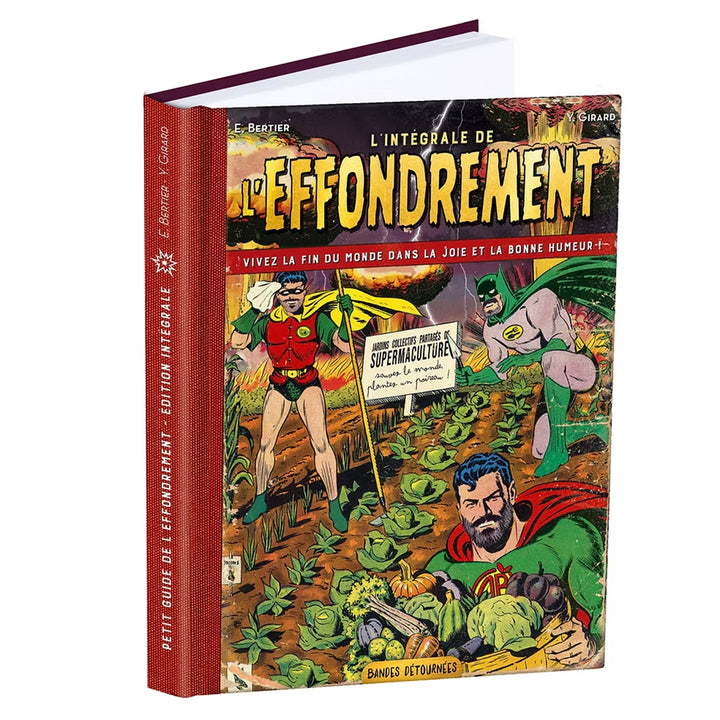 Mockup de la BD L'intégral de l'effondrement par Bandes détournées