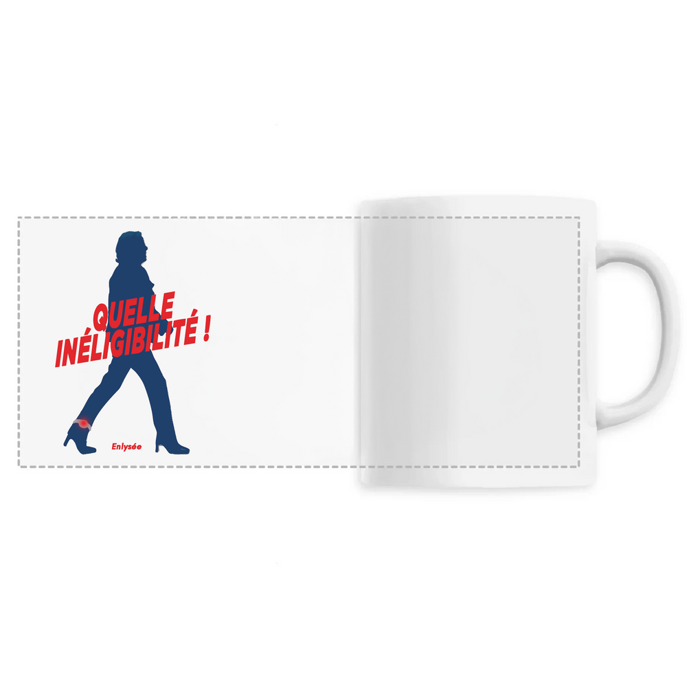 Mug blanc Marine lepen bracelet electronique Quelle inéligibilité 
