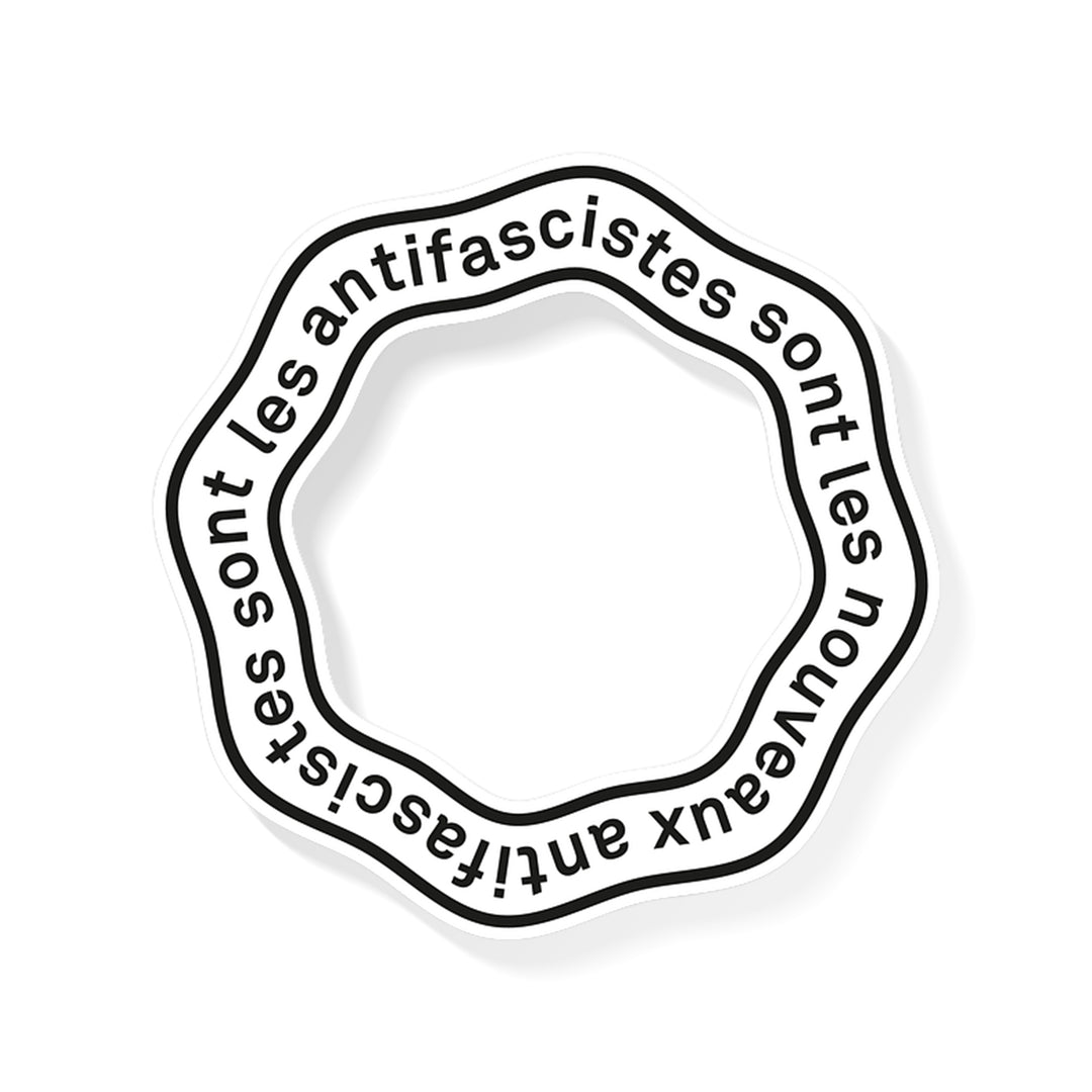 Sticker des nouveaux antifascistes
