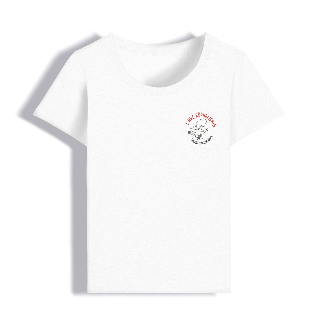 avant du t-shirt coupe femme de l&