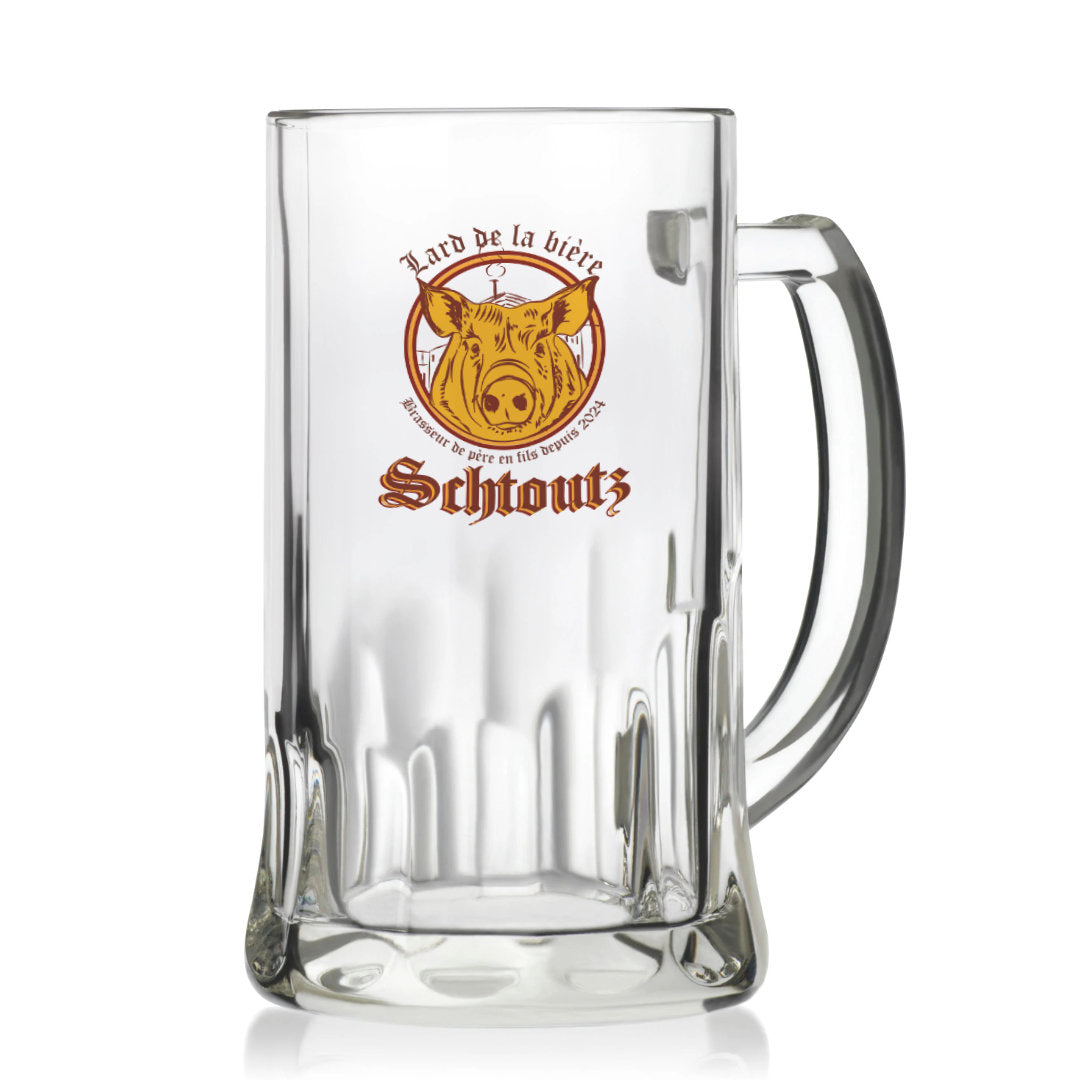 chope de bière schtoutz de Saint-Roustan