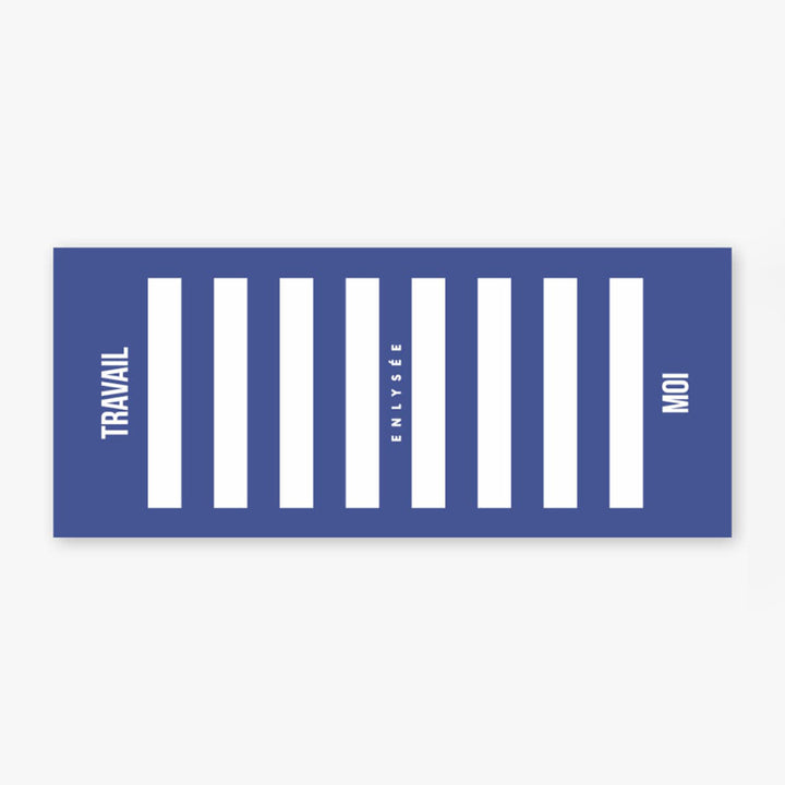 Sticker pour traverser la rue